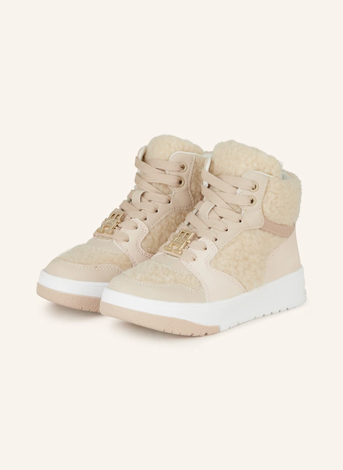 TOMMY HILFIGER TOMMY HILFIGER Hightop-Sneaker mit TeddyfellKIDS
