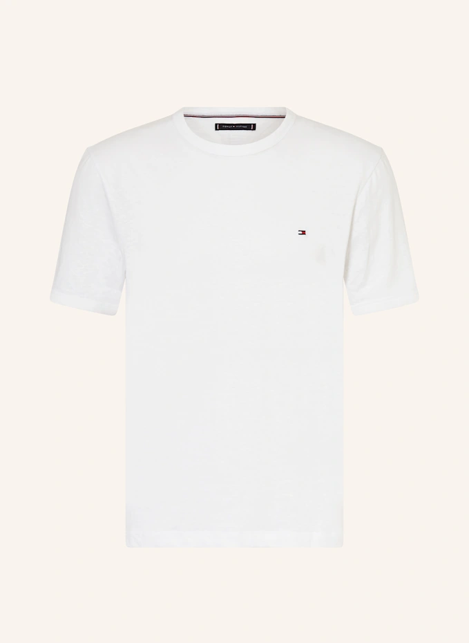 TOMMY HILFIGER TOMMY HILFIGER T-Shirt mit Leinen