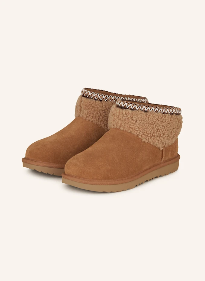 UGG UGG Boots CLASSIC ULTRA MINI CURLYKIDS