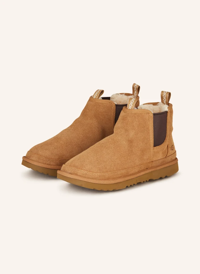 UGG UGG Chelsea-Boots mit KunstfellKIDS