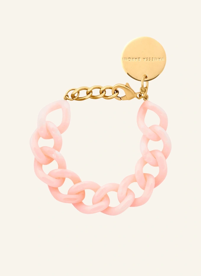 VANESSA BARONI VANESSA BARONI Armband MINI FLAT CHAIN BRACELET PEACH SORBET by GLAMBOU