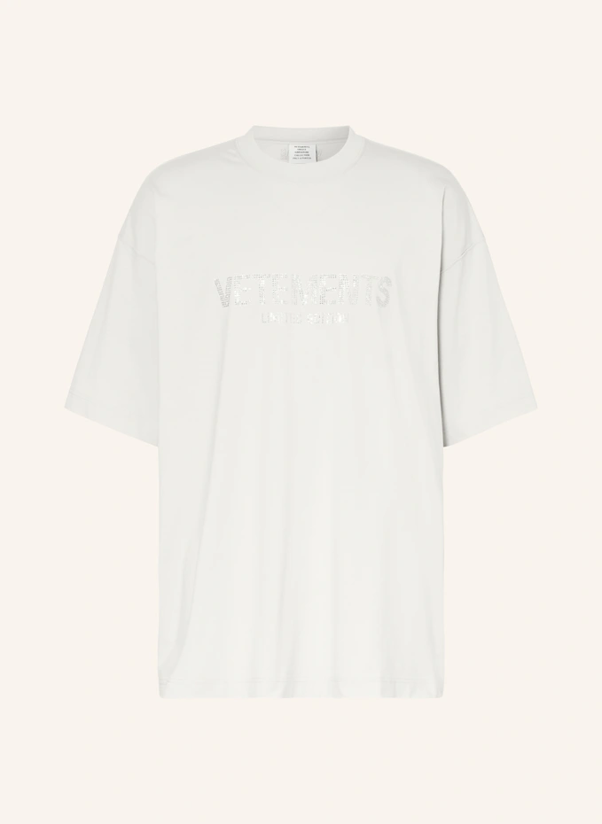 VETEMENTS VETEMENTS Oversize-Shirt mit SchmucksteinenUNISEX