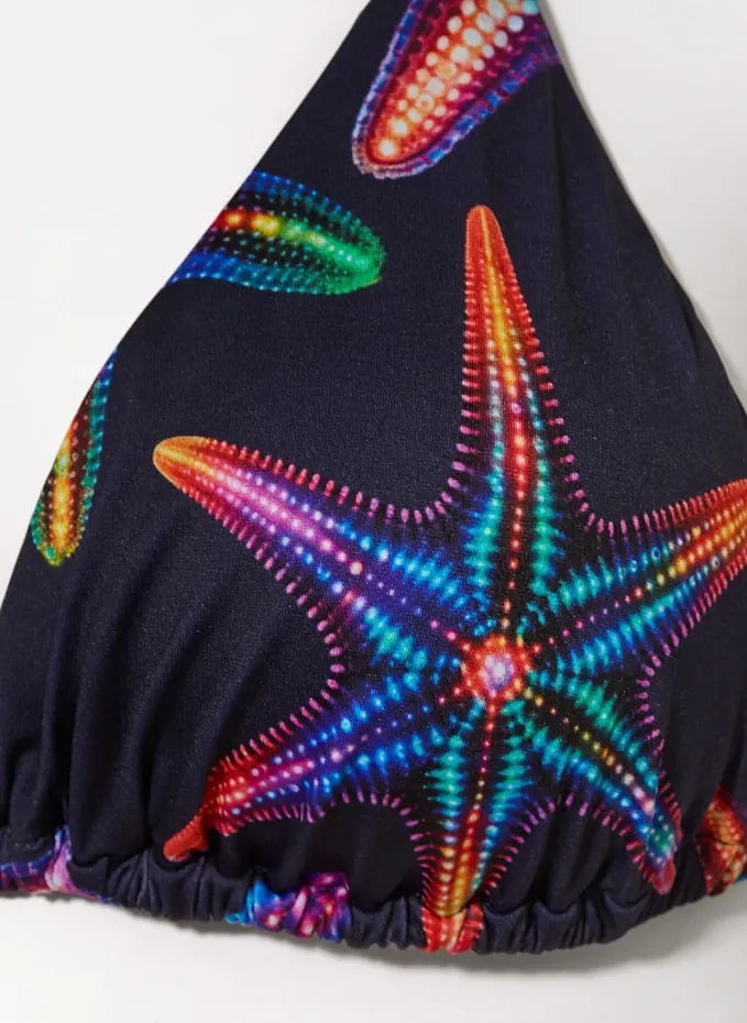VILEBREQUIN VILEBREQUIN Triangel-Bikini-Top FLEUR DISCO STARS