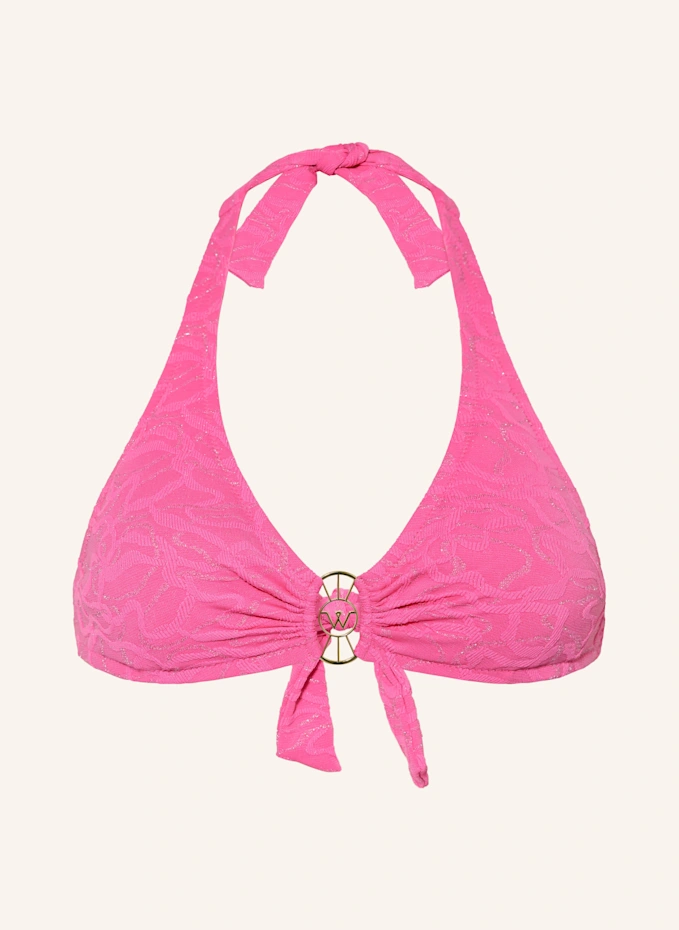 watercult watercult Neckholder-Bikini-Top SUPERNOVA mit GlitzergarnCup B-C