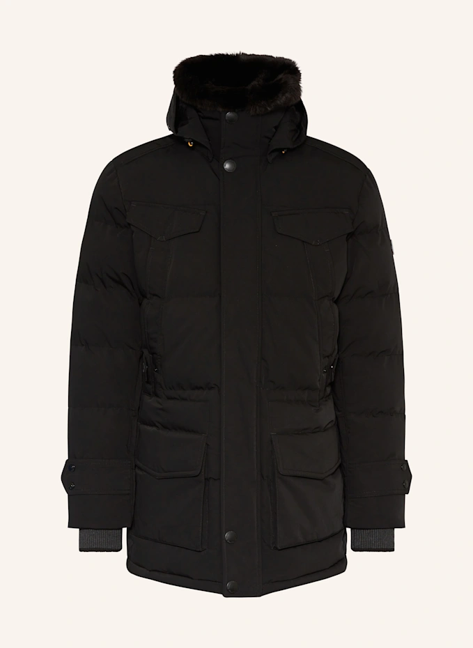 WELLENSTEYN WELLENSTEYN Parka SEAMASTERmit Kunstfellbesatz