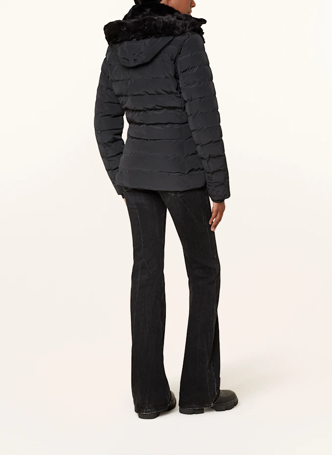 WELLENSTEYN WELLENSTEYN Steppjacke SANTORIN SANT Mit DUPONT™ SORONA®-Isolierung Und Abnehmbarem Kunstfell