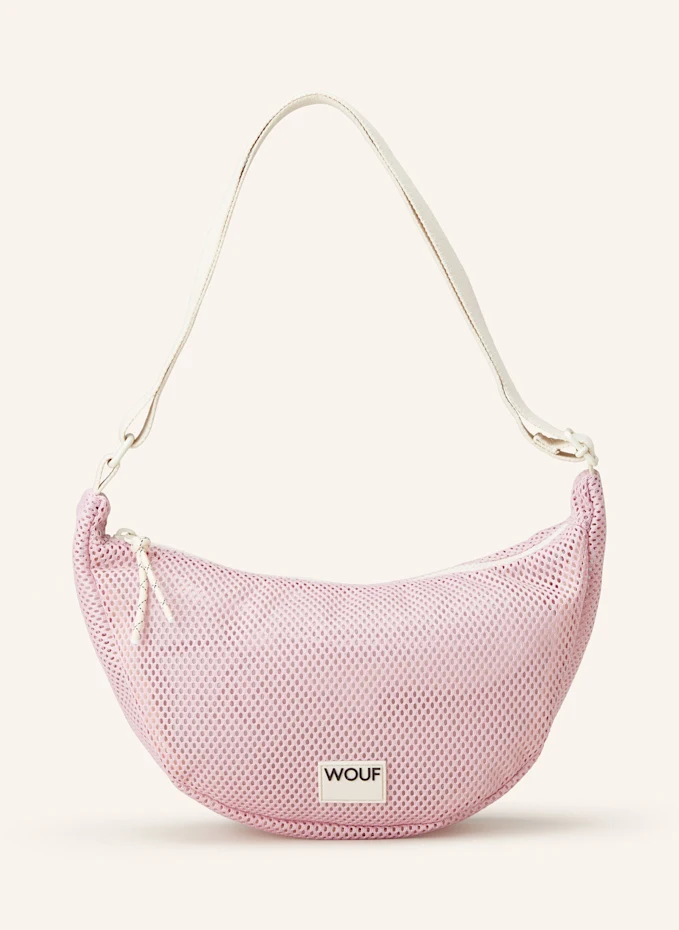 WOUF WOUF Schultertasche aus Mesh