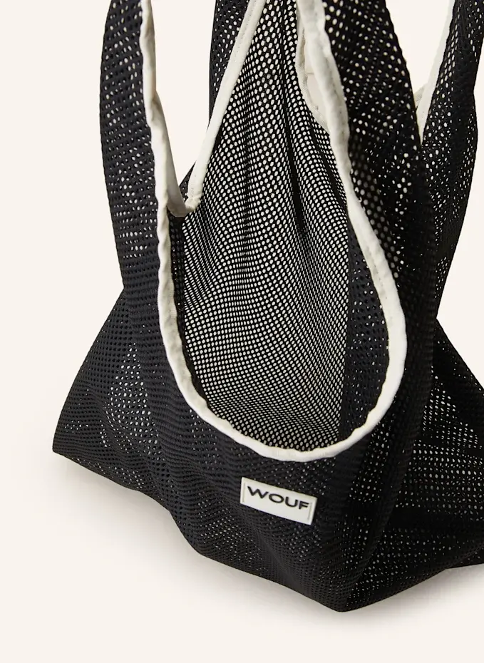 WOUF WOUF Shopper ONYX Aus Mesh