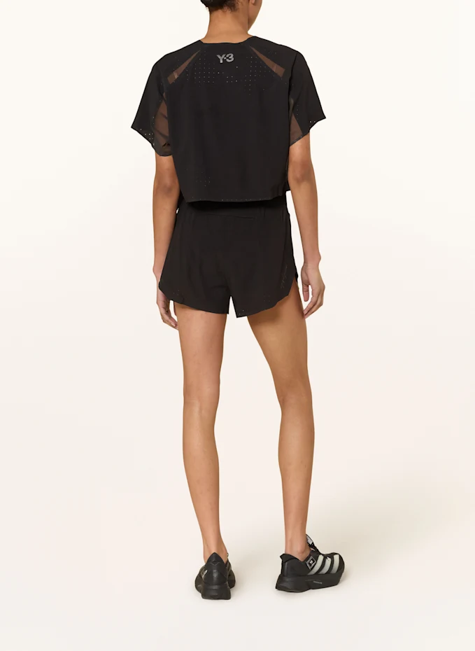 Y-3 Y-3 2-in-1-Laufshorts