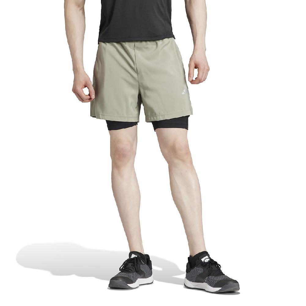 laredoute 2-in-1 Workout-Shorts beige adidas Performance laredoute 2-in-1 Workout-Shorts beige adidas Performance