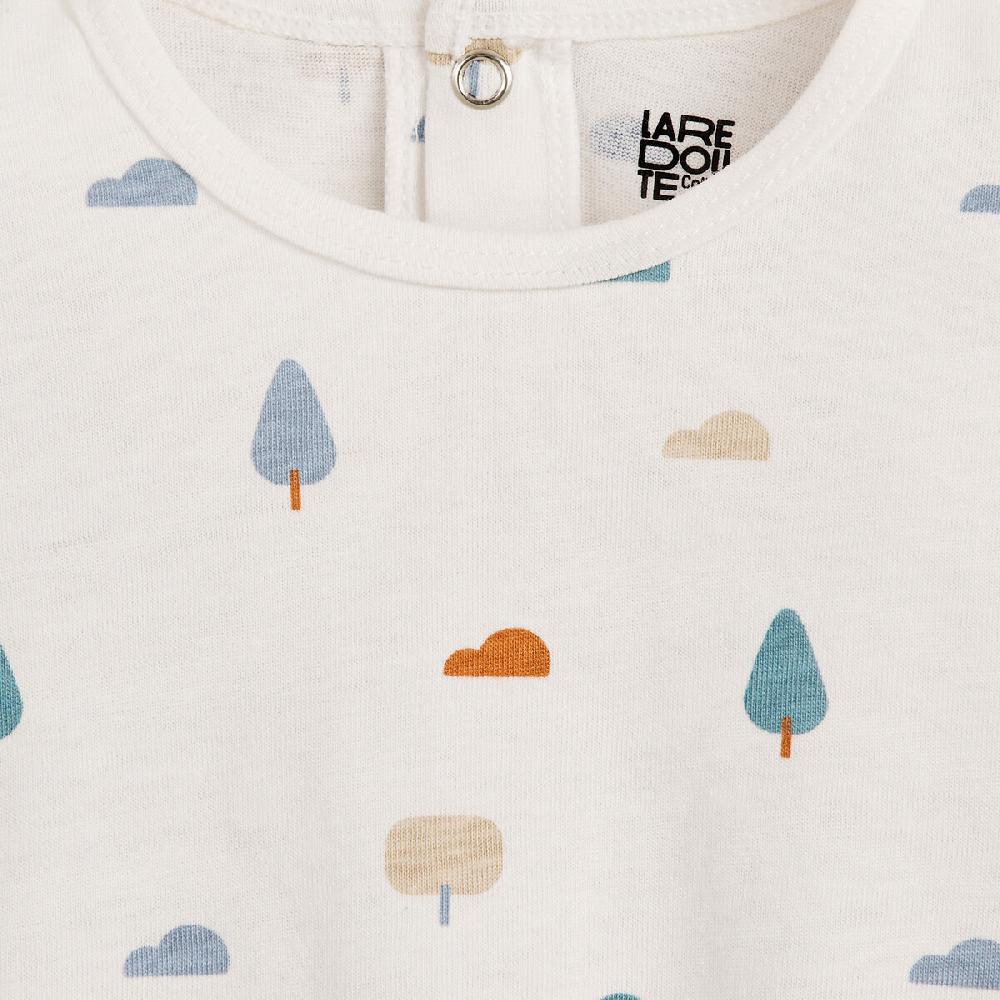 Laredoute 3er-Pack Langarm-Shirts Blau/beige LA REDOUTE COLLECTIONS