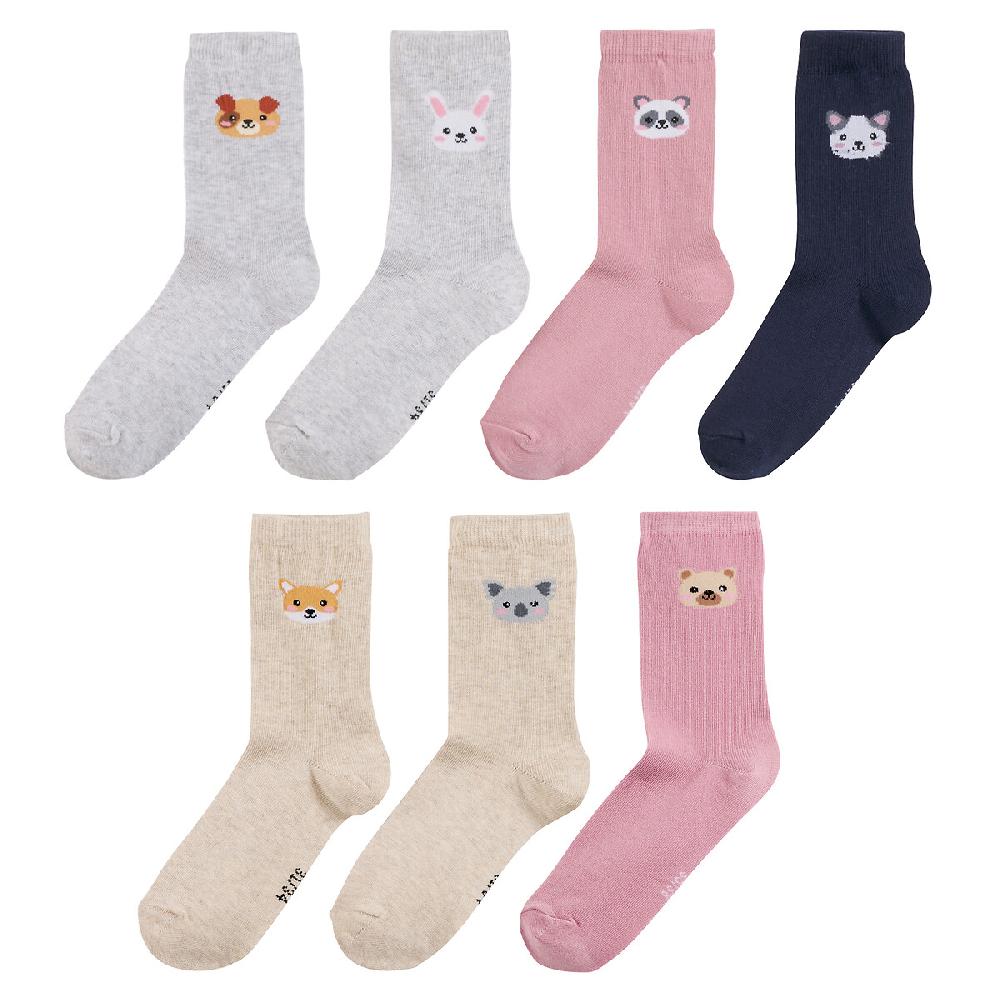 laredoute 7er-Pack Socken Tiermotive bunt LA REDOUTE COLLECTIONS