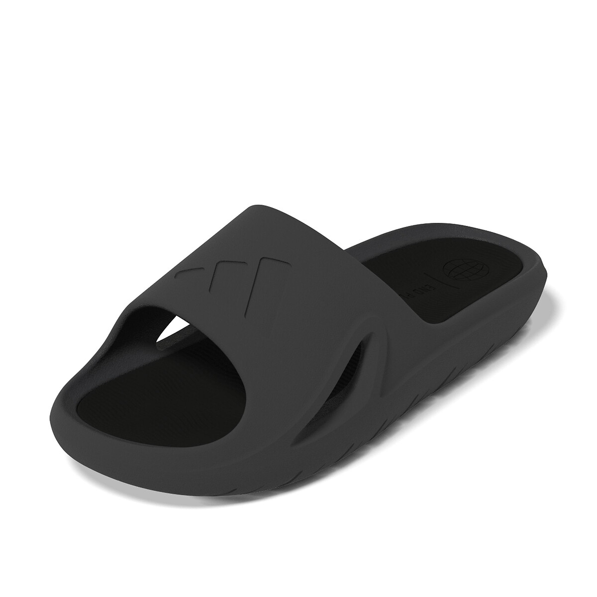 Laredoute Adilette Adicane Slide Karbongrau ADIDAS SPORTSWEAR