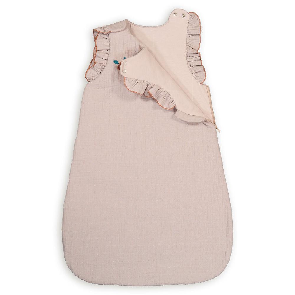 Laredoute Baby-Schlafsack Narbonna Plumetis Aus Baumwoll-Musselin Motiv Blumen LA REDOUTE INTERIEURS