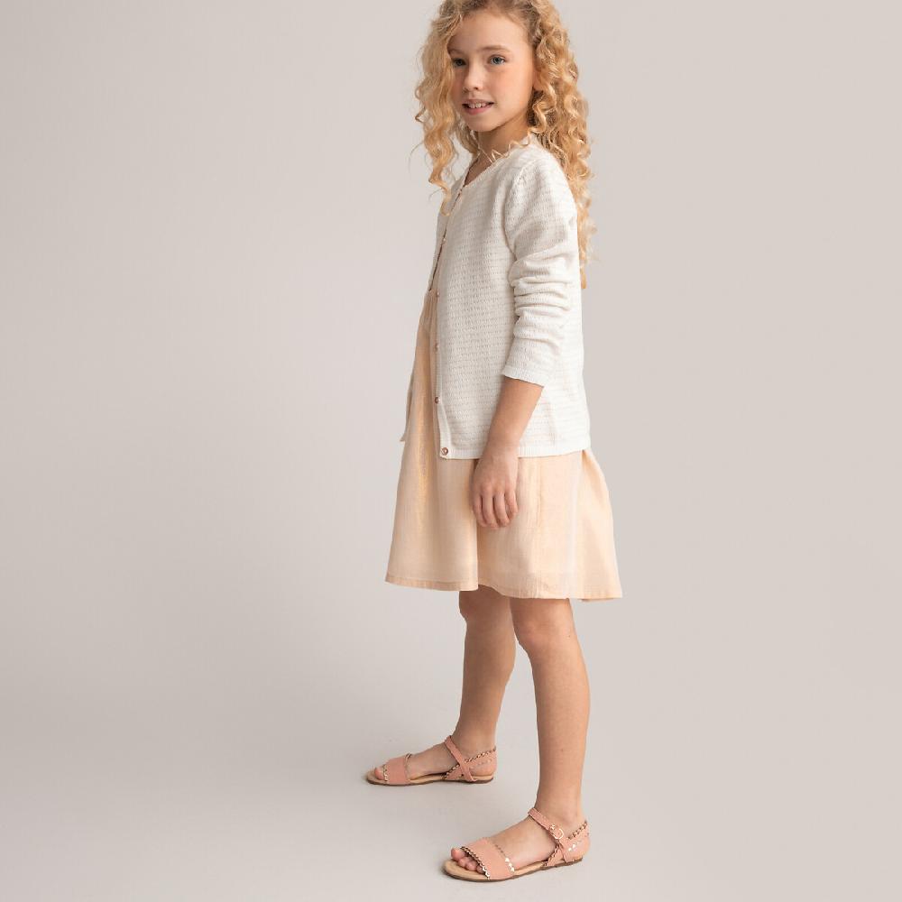 Laredoute Feinstrick-Cardigan Mit Knöpfen Streifen Ecru Gestreift LA REDOUTE COLLECTIONS