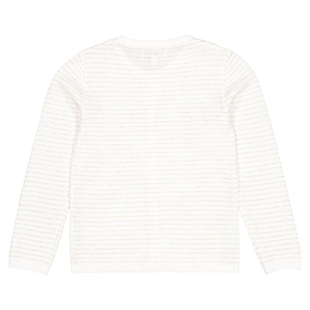 Laredoute Feinstrick-Cardigan Mit Knöpfen Streifen Ecru Gestreift LA REDOUTE COLLECTIONS