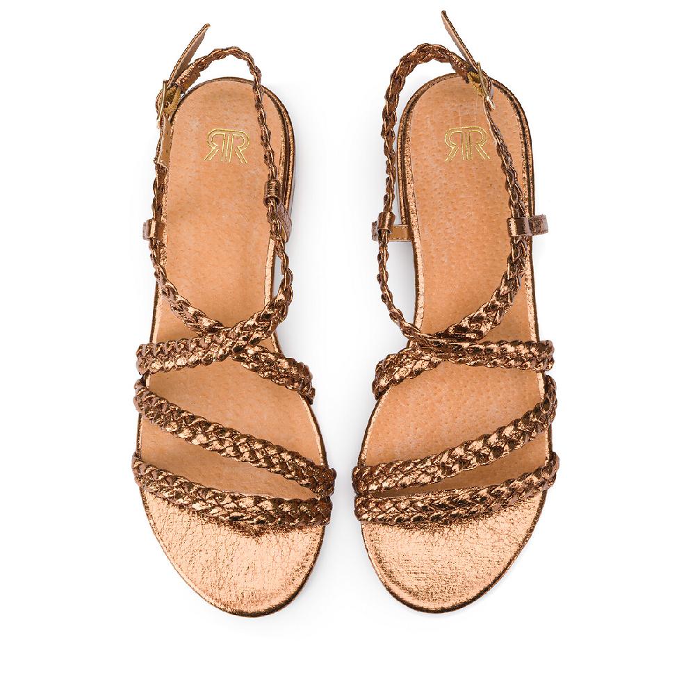 Laredoute Geflochtene Sandalen Bronzefarben LA REDOUTE COLLECTIONS