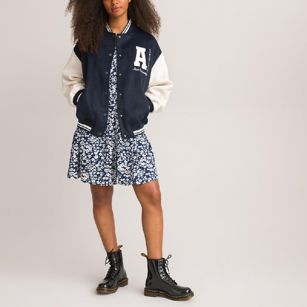 Laredoute Jacke Im College-Style Marine/ecru LA REDOUTE COLLECTIONS