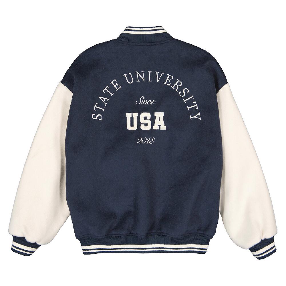 Laredoute Jacke Im College-Style Marine/ecru LA REDOUTE COLLECTIONS