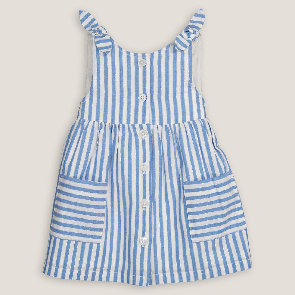 Laredoute Kleid ärmellos Gestreift Blau LA REDOUTE COLLECTIONS