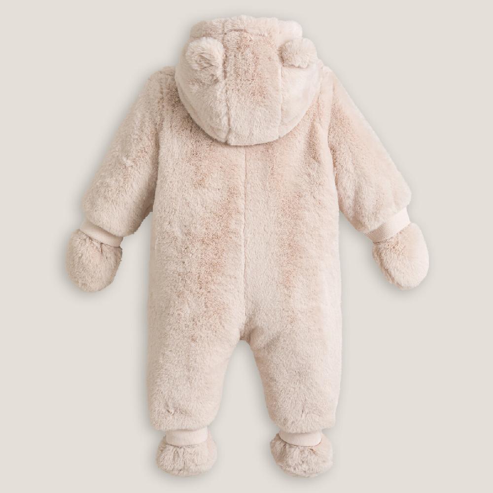 Laredoute Kuscheliger Overall Mit Kapuze Rosa LA REDOUTE COLLECTIONS