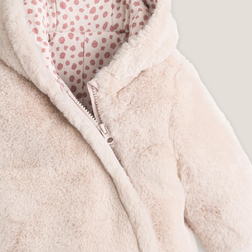 Laredoute Kuscheliger Overall Mit Kapuze Rosa LA REDOUTE COLLECTIONS