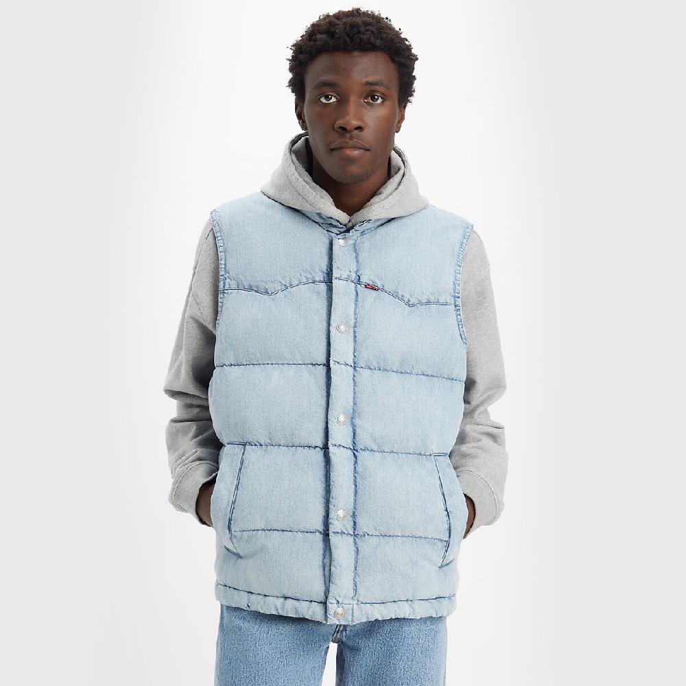 laredoute Gestepptes Jeans-Gilet hellblau LEVI'S laredoute Gestepptes Jeans-Gilet hellblau LEVI'S