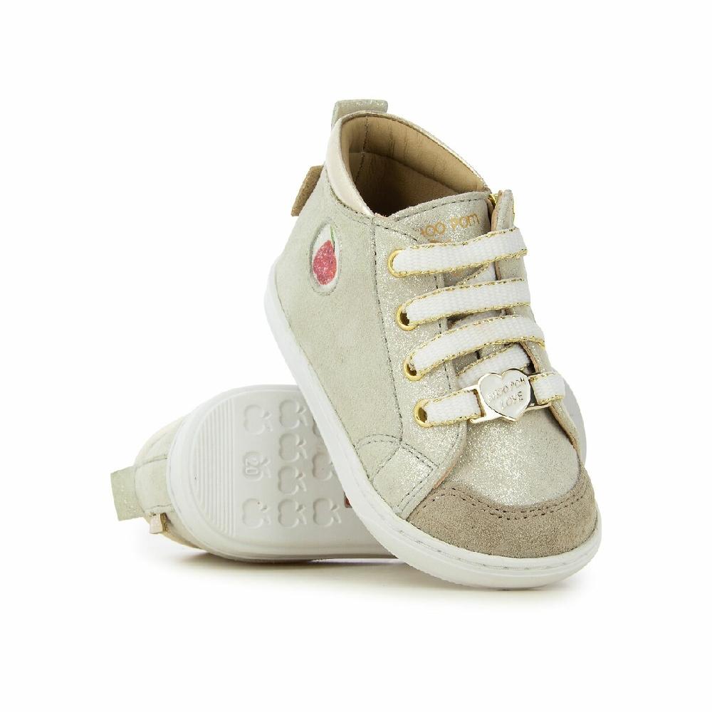 Laredoute Sneakers Bouba Babe Goldfarben SHOO POM