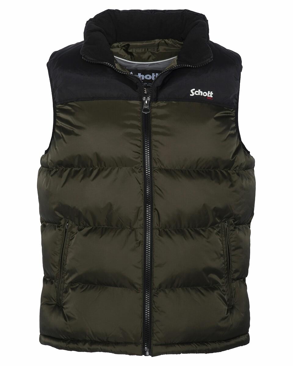 Laredoute Steppgilet Utah V Zweifarbig - SCHOTT