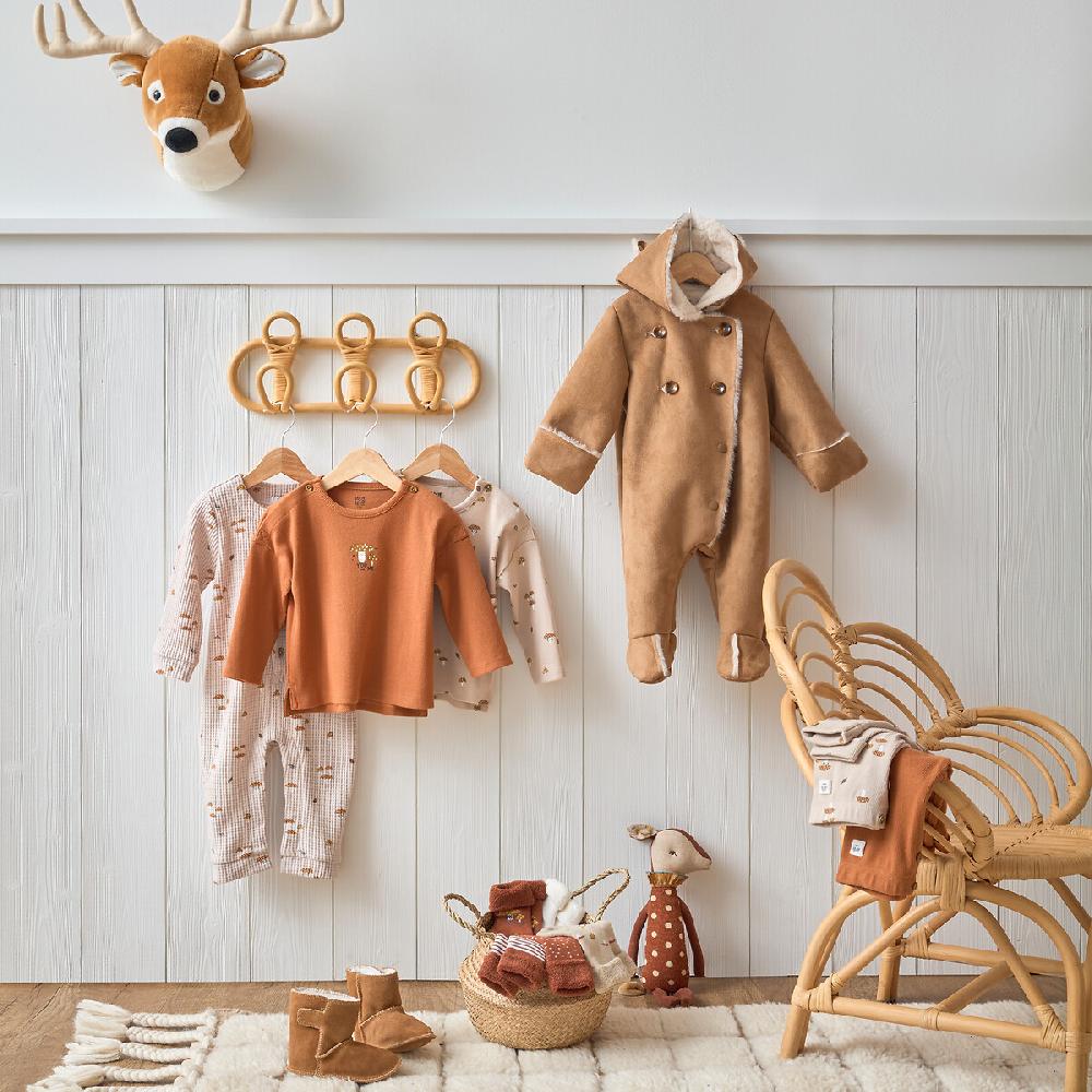 Laredoute Overall Aus Waffelpikee Mit Pilzmuster Bedruckt LA REDOUTE COLLECTIONS