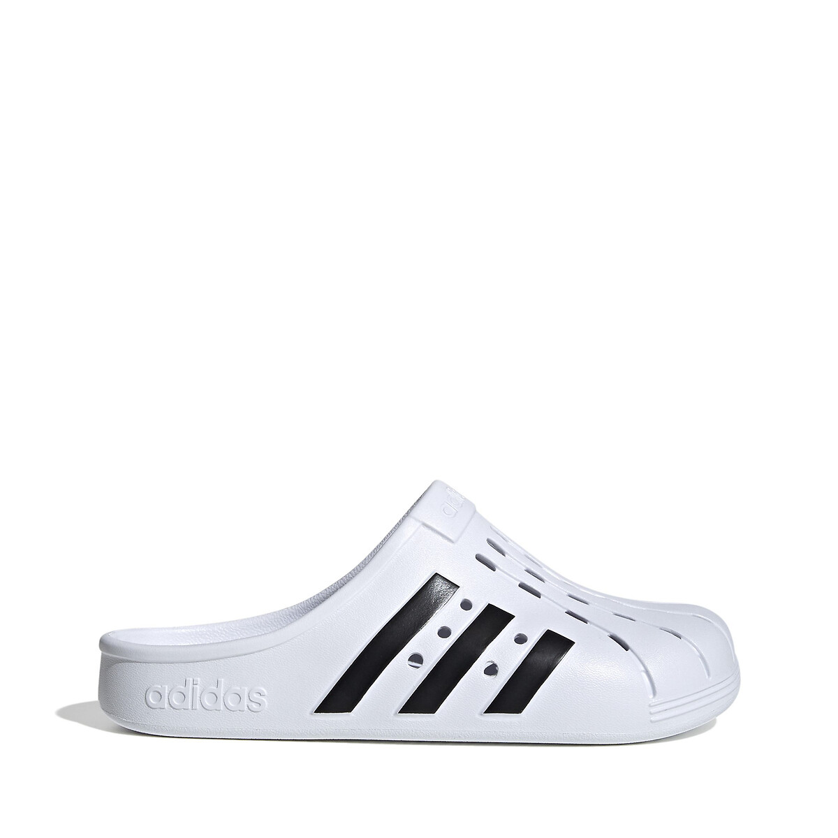laredoute Pantoletten Adilette Clog weiss ADIDAS SPORTSWEAR