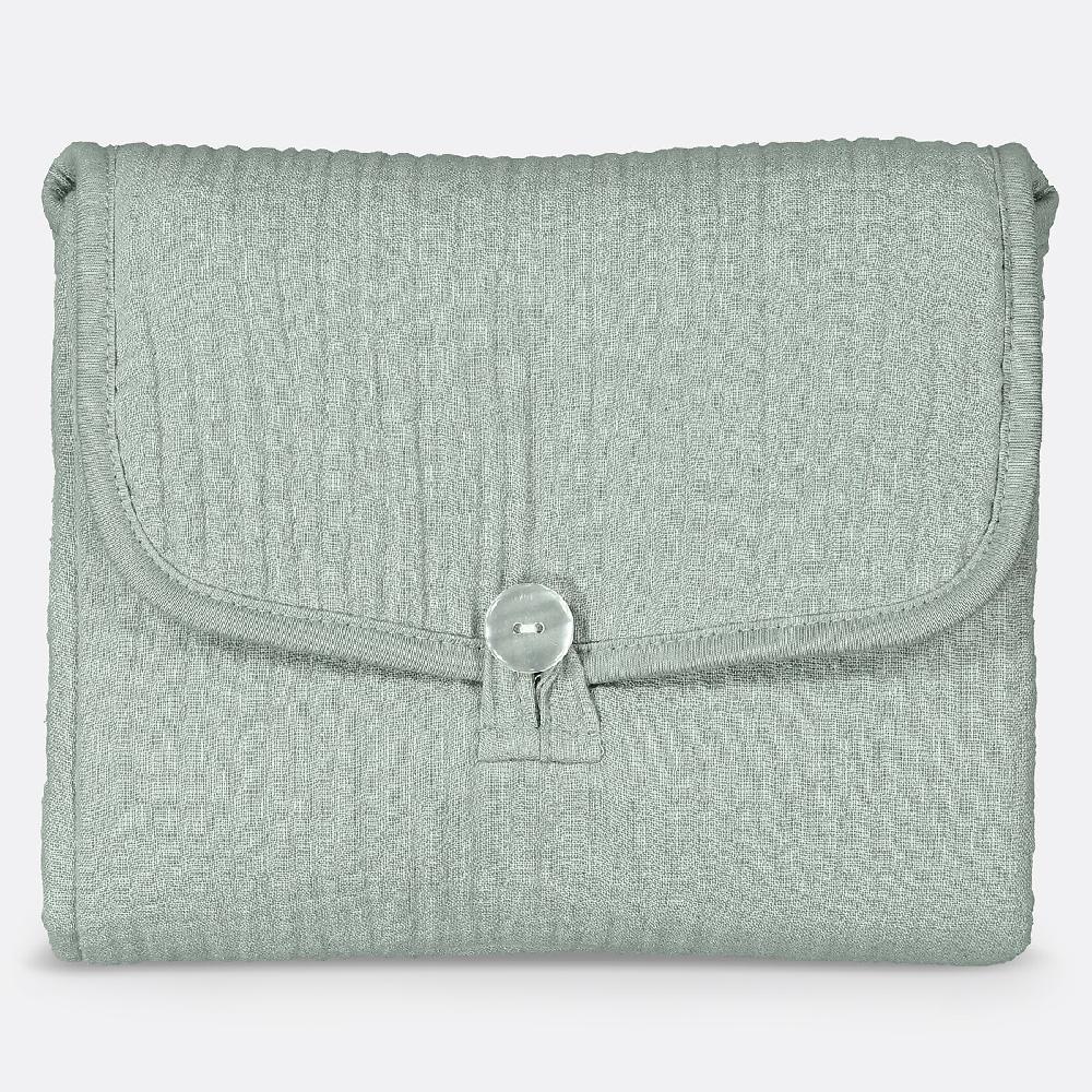 laredoute Reise-Wickelunterlage Kumla aus Baumwoll-Musselin - LA REDOUTE INTERIEURS