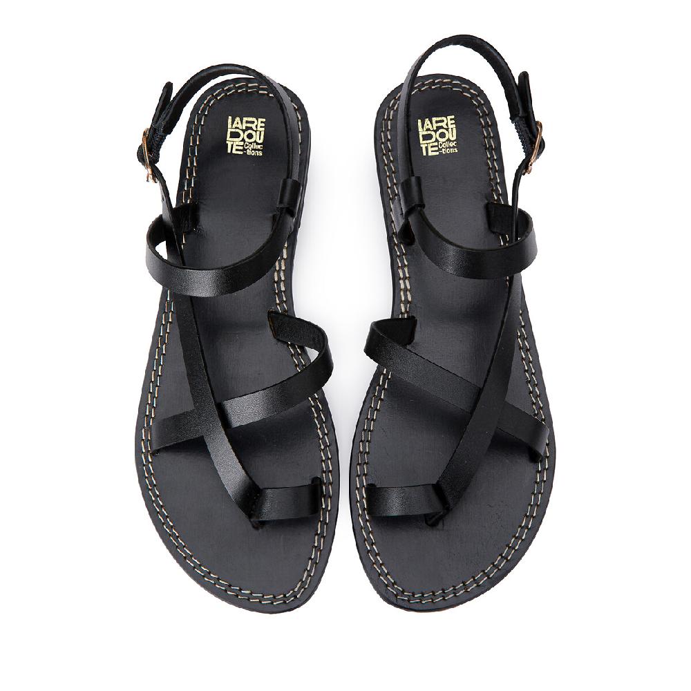 Laredoute Signature-Zehensandalen Aus Leder Schwarz LA REDOUTE COLLECTIONS