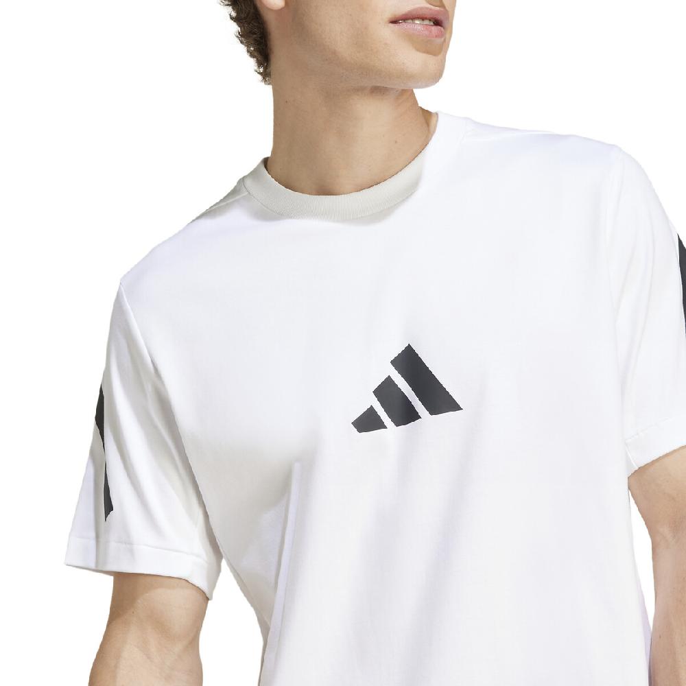 Laredoute T-Shirt Mit Logo-Patch Aus Silikon Weiss Adidas Performance