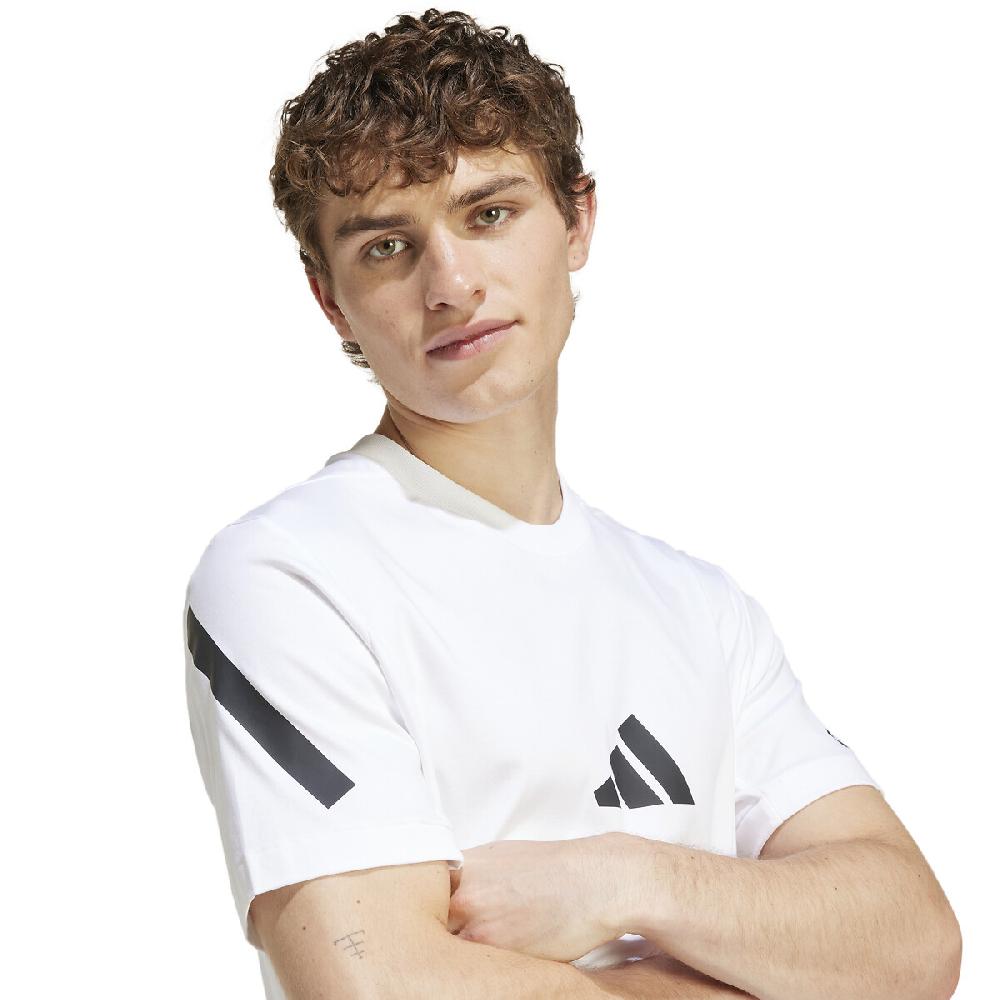 Laredoute T-Shirt Mit Logo-Patch Aus Silikon Weiss Adidas Performance