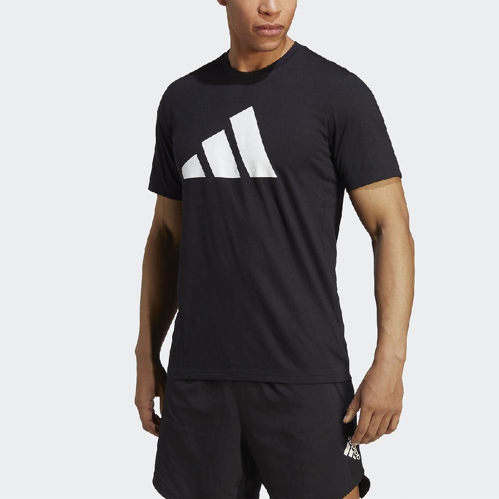 laredoute T-Shirt mit rundem Ausschnitt schwarz adidas Performance
