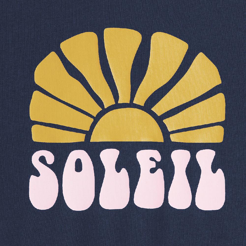 Laredoute T-Shirt Mit Rundem Ausschnitt & Sonnen-Print Marine LA REDOUTE COLLECTIONS