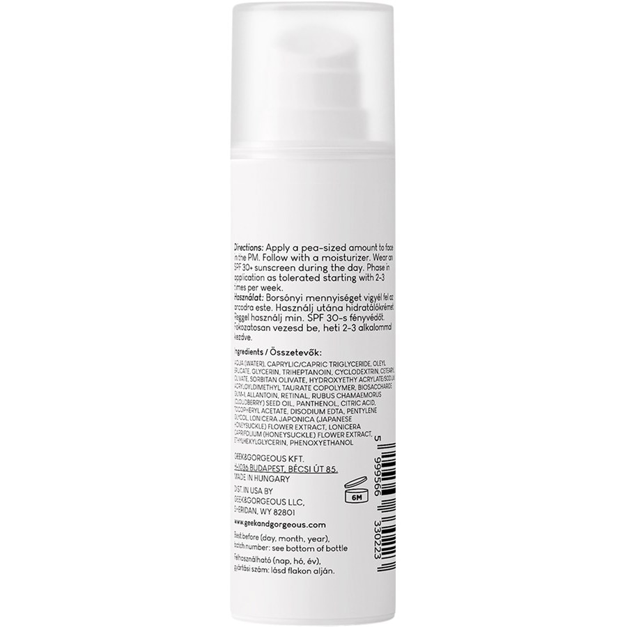101 Actives A-Game 10 Serum Von Geek & Gorgeous