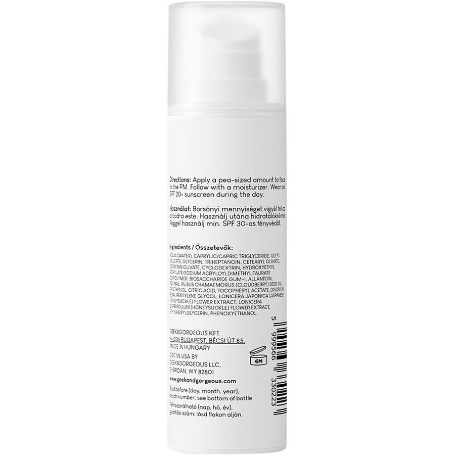 101 Actives A-Game 5 Serum Von Geek & Gorgeous