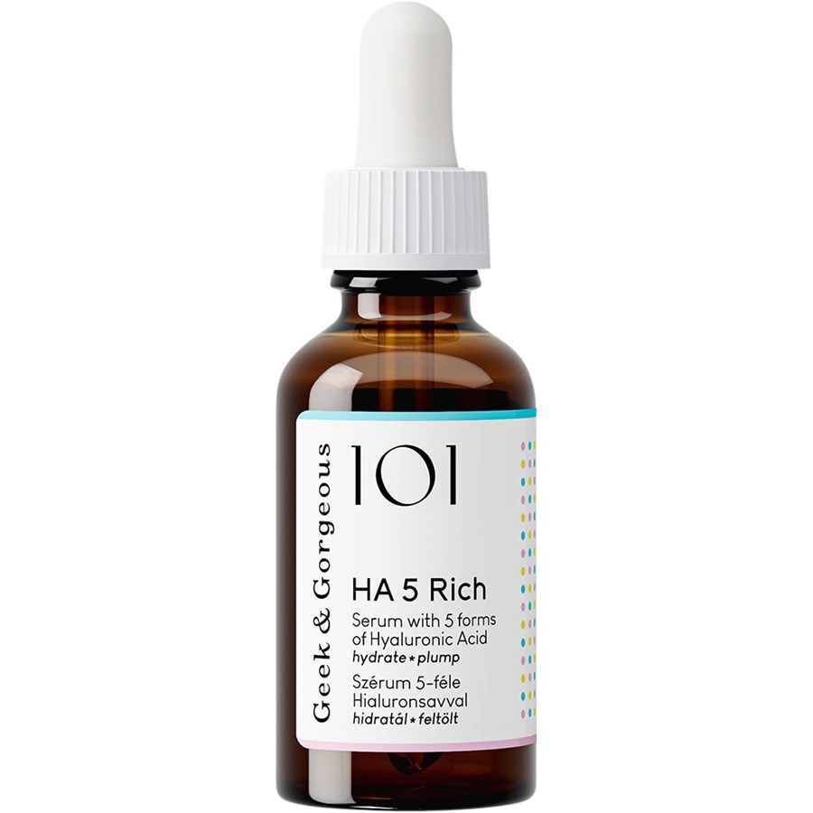 101 Actives HA 5 Rich Serum von Geek & Gorgeous