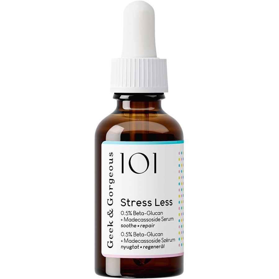 101 Actives Stress Less Serum Von Geek & Gorgeous