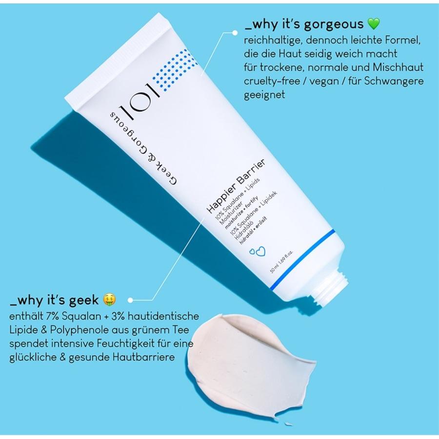 101 Basics Happier Barrier Moisturizer Von Geek & Gorgeous