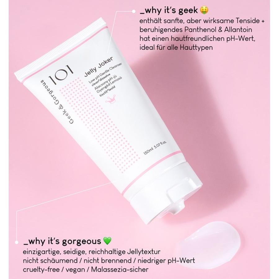 101 Basics Jelly Joker Cleansing Gel Von Geek & Gorgeous