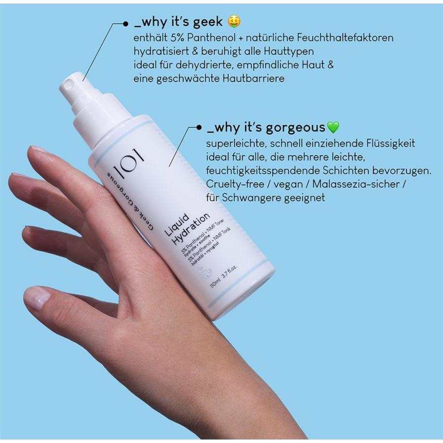 101 Basics Liquid Hydration Toner Von Geek & Gorgeous