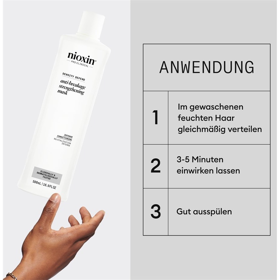 3D Intensivpflege Density Defend Anti-Breakage Strengthening Mask Von Nioxin