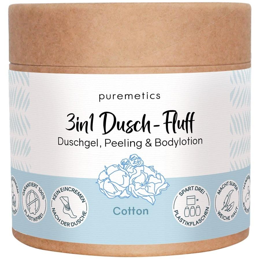 3in1 Duschpflege Dusch-Fluff Cotton von puremetics
