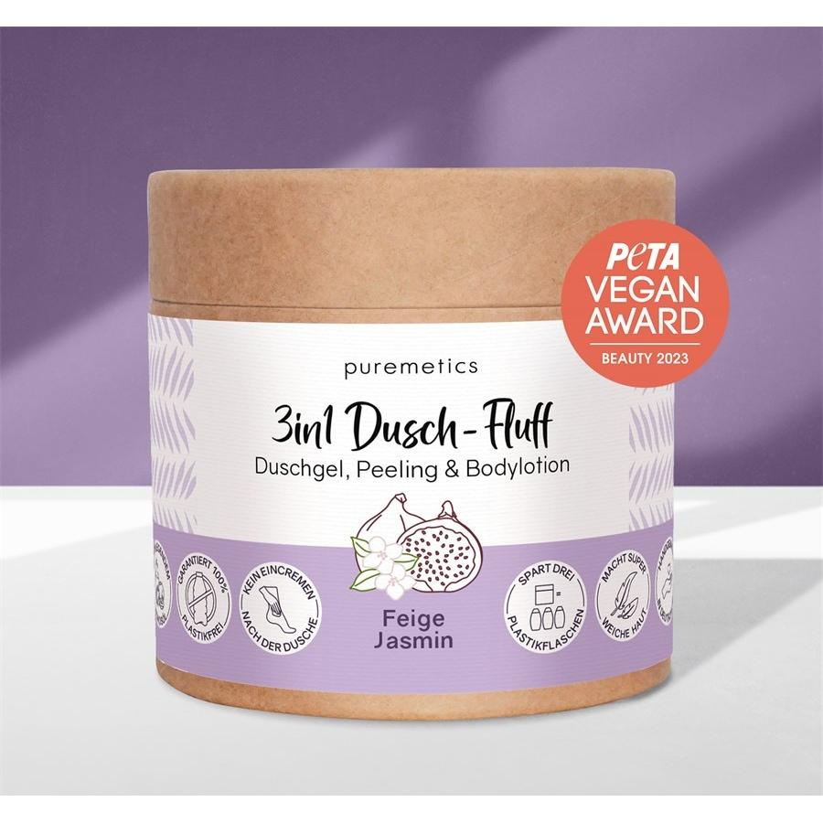 3in1 Duschpflege Dusch-Fluff Feige Jasmin Von Puremetics