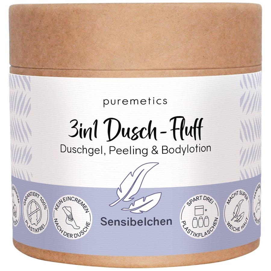 3in1 Duschpflege Dusch-Fluff Sensibelchen von puremetics
