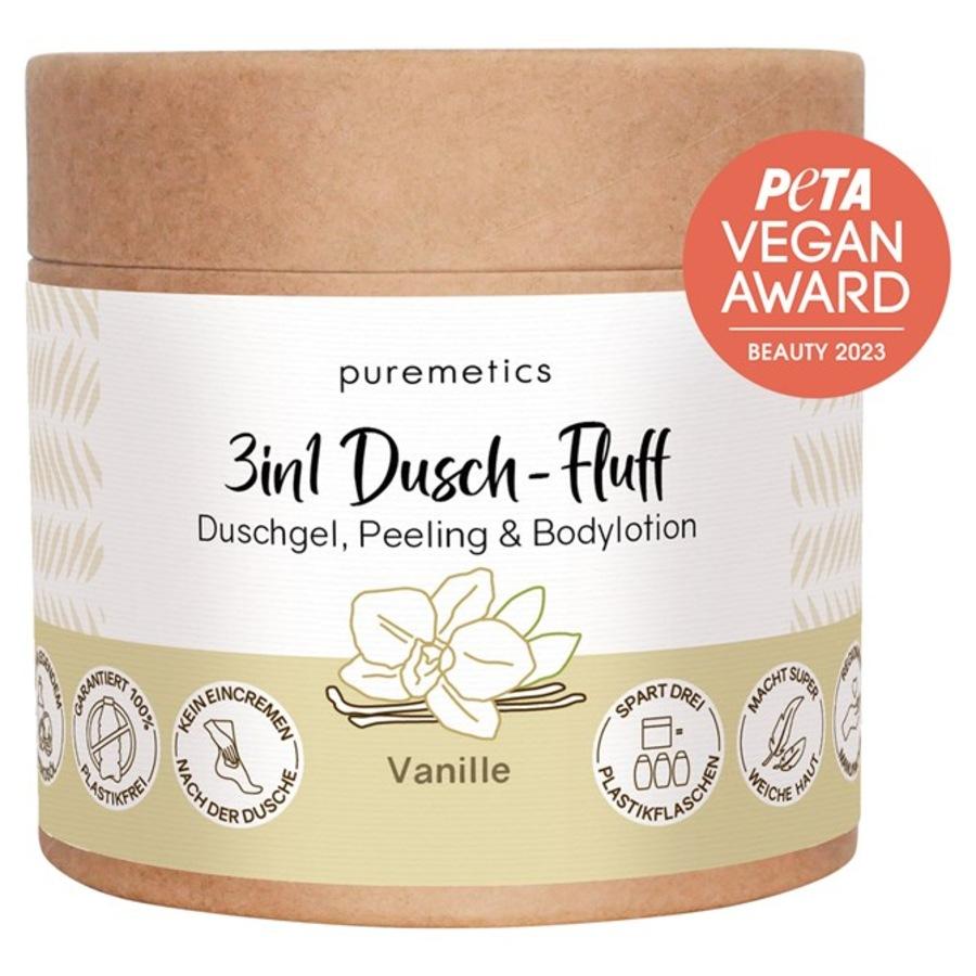 3in1 Duschpflege Dusch-Fluff Vanille Von Puremetics ❤️ Online Kaufen