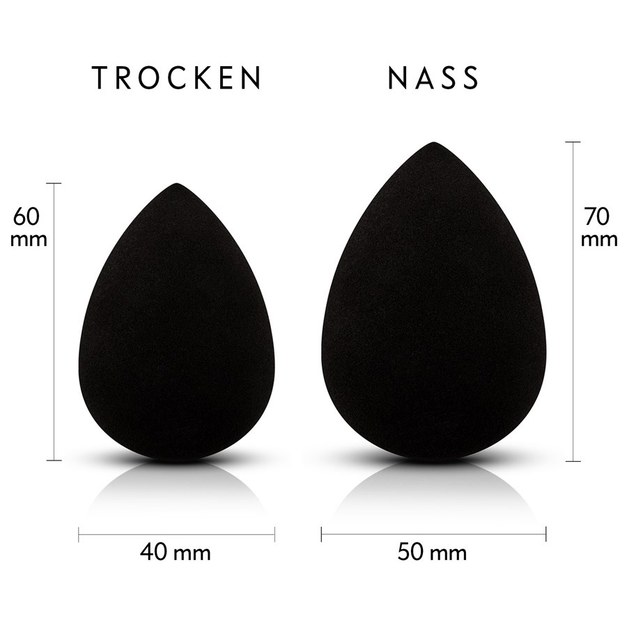 Accessoires Black Sponge Set Von Luvia Cosmetics